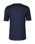 SCOTT Camiseta de manga corta - COMMUTER MERINO - azul