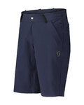 SCOTT pantalones cortos sin tirantes - COMMUTER - azul