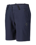 SCOTT pantalones cortos sin tirantes - COMMUTER W - azul