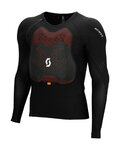 SCOTT protector de espalda y pecho - SOFTCON HYBRID PRO - negro