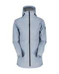 SCOTT chaqueta impermeable - TECH COAT 3L W - azul claro