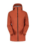 SCOTT chaqueta impermeable - TECH COAT 3L W - rojo