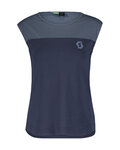 SCOTT Camiseta de manga corta - TRAIL FLOW W - azul