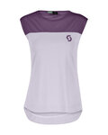 SCOTT Camiseta de manga corta - TRAIL FLOW W - púrpura
