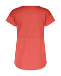 SCOTT Camiseta de manga corta - TRAIL FLOW DRI SS W - rojo