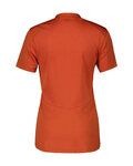 SCOTT jersey de manga corta - TRAIL FLOW ZIP SS W - naranja