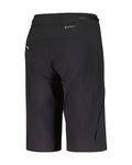 SCOTT pantalones cortos sin tirantes - TRAIL VERTIC PRO W/PAD W - negro