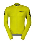 SCOTT maillot de verano de manga larga - PRO - amarillo