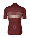 SCOTT jersey de manga corta - TEAM 10 - granate