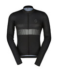 SCOTT maillot de verano de manga larga - TEAM 10 - negro
