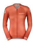 SCOTT maillot de verano de manga larga - RC PRO - naranja