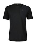 SCOTT Camiseta de manga corta - TEE DRI POCKET SS - negro