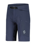 SCOTT pantalones cortos sin tirantes - EXPLORAIR TECH - azul