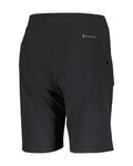 SCOTT pantalones cortos sin tirantes - EXPLORAIR TECH - negro