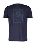 SCOTT Camiseta de manga corta - DEFINED DRI SS - azul