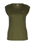 SCOTT Camiseta de manga corta - DEFINED MERINO W - verde