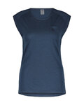 SCOTT Camiseta de manga corta - DEFINED MERINO W - azul