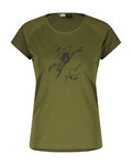 SCOTT Camiseta de manga corta - DEFINED DRI SS W - verde