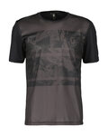 SCOTT jersey de manga corta - TRAIL FLOW SS - negro/gris