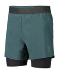 SCOTT pantalones cortos sin tirantes - HYBRID ENDURANCE TECH - verde/negro
