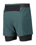 SCOTT pantalones cortos sin tirantes - HYBRID ENDURANCE TECH - verde/negro