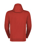 SCOTT sudadera - TECH ZIP - rojo