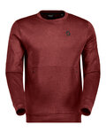 SCOTT sudadera - TECH CREWNECK - rojo