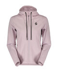 SCOTT sudadera - TECH ZIP W - rosa