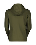 SCOTT sudadera - TECH ZIP W - verde