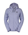 SCOTT sudadera - TECH ZIP W - azul