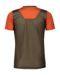 SCOTT jersey de manga corta - TRAIL VERTIC 10 SS JR - naranja/marrón