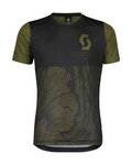 SCOTT jersey de manga corta - TRAIL VERTIC 10 SS JR - negro/verde