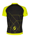 SCOTT jersey de manga corta - RC TEAM SS JR - negro/amarillo