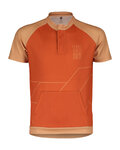SCOTT jersey de manga corta - RC TEAM SS JR - naranja