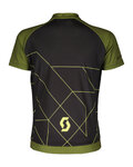 SCOTT jersey de manga corta - RC TEAM SS JR - negro/verde