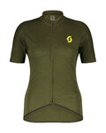 SCOTT jersey de manga corta - GRAVEL MERINO - verde