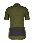 SCOTT jersey de manga corta - GRAVEL MERINO - verde