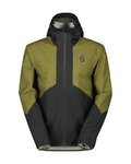 SCOTT chaqueta impermeable - EXPLORAIR LIGHT DRYO 2.5L - verde/negro
