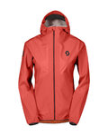 SCOTT chaqueta impermeable - EXPLORAIR LIGHT DRYO 2.5L W - rojo