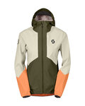 SCOTT chaqueta impermeable - EXPLORAIR LIGHT DRYO 2.5L W - verde/amarillo/naranja