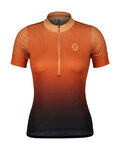 SCOTT jersey de manga corta - ENDURANCE 15 - naranja/negro
