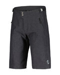 SCOTT pantalones cortos sin tirantes - TRAIL FLOW PRO - negro
