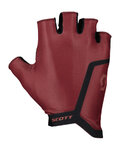 SCOTT guantes de dedos cortos - PERFORM GEL - granate