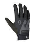 SCOTT guantes de dedos largos - DH FACTORY - gris/negro