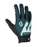 SCOTT guantes de dedos largos - DH FACTORY - verde/negro