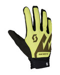 SCOTT guantes de dedos largos - DH FACTORY - amarillo/negro