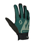 SCOTT guantes de dedos largos - DH FACTORY - verde/negro
