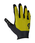 SCOTT guantes de dedos largos - TRACTION - amarillo/negro