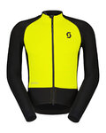 SCOTT chaqueta cortaviento - RC PRO WARM HYBRID GTX WS - negro/amarillo