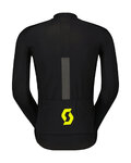 SCOTT chaqueta cortaviento - RC PRO WARM HYBRID GTX WS - negro/amarillo